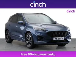 Blue Used 2021 Ford Kuga ST-Line X SUV | £19,449 (Fair price)