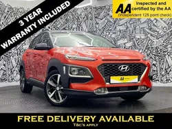 Orange Used 2018 Hyundai Kona Premium SUV | £13,695 (Fair price)