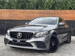 Grey Used 2019 Mercedes C300 AMG line Sedan | £20,490 (Fair price)