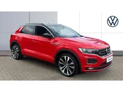 Red Used 2019 VW T-Roc R-line SUV | £17,505 (Fair price)