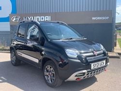Black Used 2021 Fiat Panda Cross Cross Hatchback | £10,349 (Good price)