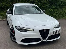 White Used 2022 Alfa Romeo Giulia Veloce Sedan | £28,995