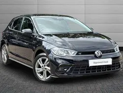 Black Used 2023 VW Polo R-line Hatchback | £18,150 (Fair price)