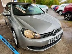 Silver Used 2012 VW Golf Cabriolet SE Cabriolet | £3,995 (Fair price)