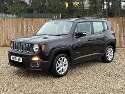 Black Used 2017 Jeep Renegade Longitude SUV | £7,500 (Good price)