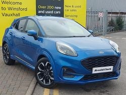 Blue Used 2021 Ford Puma ST-Line X Hatchback | £15,498 (Fair price)