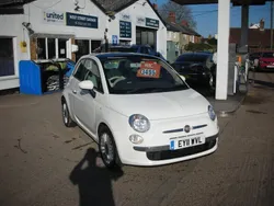 White Used 2011 Fiat 500 Lounge Hatchback | £3,495 (Fair price)