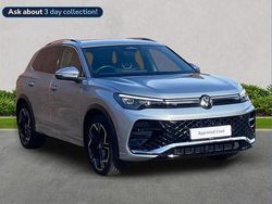 Silver Used 2024 VW Tiguan R-line SUV | £33,423 (A bit pricey)