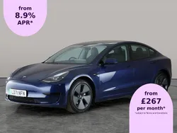 Blue Used 2021 Tesla Model 3 Standard Range Plus Sedan | £17,403 (Fair price)