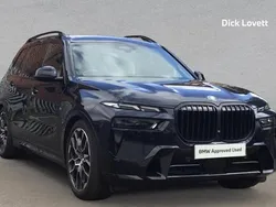 Black Used 2022 BMW X7 M Sport SUV | £59,995 (Expensive)