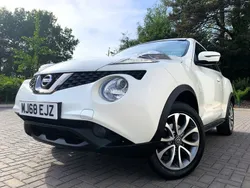 White Used 2018 Nissan Juke Tekna SUV | £9,995 (A bit pricey)