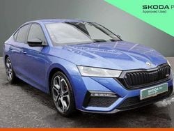 Race blue metallic Used 2023 Skoda Octavia vRS Hatchback | £24,795 (A bit pricey)