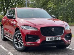 Red Used 2019 Jaguar F-Pace R-Sport SUV | £15,994