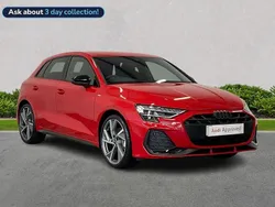 Red Used 2025 Audi A3 Black Edition Hatchback | £32,284 (Expensive)