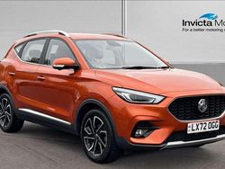 Hoxton orange metallic Used 2022 MG ZS Exclusive Sedan | £15,750 (Fair price)