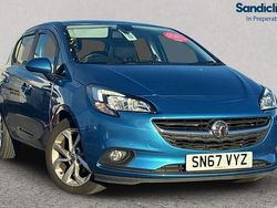 Blue Used 2017 Vauxhall Corsa Hatchback | £7,215 (Fair price)