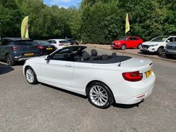 White Used 2016 BMW 218 Comfort Edition Cabriolet | £8,717 (Fair price)