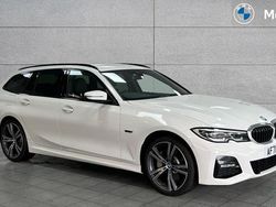 Alpine white Used 2021 BMW 330e M Sport Estate | £23,991 (Fair price)