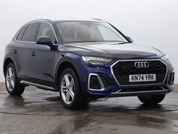 Blue Used 2024 Audi Q5 S-Line SUV | £38,480 (Fair price)