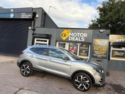 Silver Used 2018 Nissan Qashqai Tekna SUV | £8,995 (Fair price)