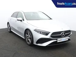 Silver Used 2024 Mercedes A200 AMG Line Premium Hatchback | £27,995 (Expensive)