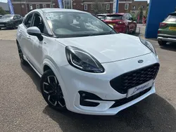Frozen white Used 2023 Ford Puma ST-Line X SUV | £16,890 (Fair price)