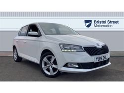 White Used 2019 Skoda Fabia SE Hatchback | £10,295 (Fair price)