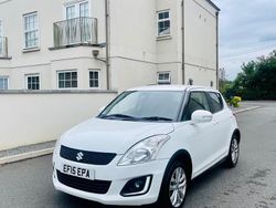 White Used 2015 Suzuki Swift SZ4 Hatchback | £5,199