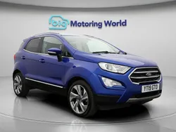 Blue Used 2019 Ford Ecosport Titanium SUV | £9,600 (Good price)