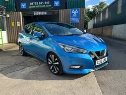 Blue Used 2019 Nissan Micra Acenta Hatchback | £9,990 (Fair price)