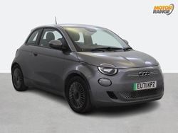 Grey Used 2021 Fiat 500e Icon Hatchback | £10,695 (Fair price)