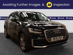 Black Used 2018 Audi Q2 S-Line SUV | £13,970 (Fair price)