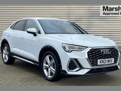 White Used 2021 Audi Q3 S-Line SUV | £23,954 (Good price)