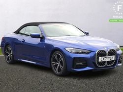 Blue Used 2021 BMW 420 Comfort Edition Cabriolet | £27,199 (Fair price)