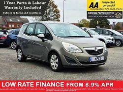 Brown Used 2011 Vauxhall Meriva MPV | £1,500 (Fair price)