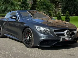 Blue Used 2017 Mercedes S63 AMG AMG Cabriolet | £47,110 (Fair price)