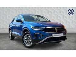 Blue Used 2022 VW T-Roc Life SUV | £18,950 (Fair price)
