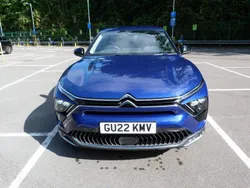Blue Used 2022 Citroën C5 X PureTech Hatchback | £18,495 (A bit pricey)
