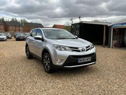 Silver Used 2015 Toyota RAV4 SUV | £11,995 (Fair price)
