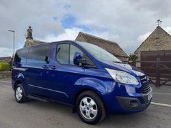 Blue Used 2018 Ford Tourneo Custom Titanium Van | £10,990