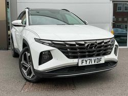 Atlas white Used 2021 Hyundai Tucson Ultimate SUV | £19,990 (Fair price)