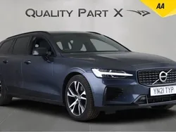 Blue Used 2021 Volvo V60 R-Design Estate | £18,850 (Good price)