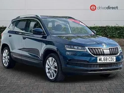Blue Used 2018 Skoda Karoq SE L SUV | £13,495 (A bit pricey)