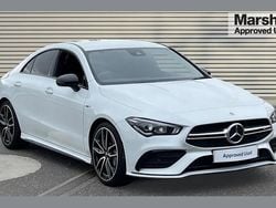 White Used 2023 Mercedes CLA35 AMG Premium Coupe | £35,433 (Fair price)