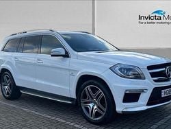 White Used 2015 Mercedes GL63 AMG AMG SUV | £32,500