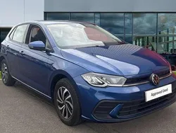 Blue Used 2023 VW Polo Life Hatchback | £17,640 (Fair price)