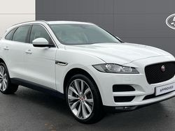 White Used 2017 Jaguar F-Pace Portfolio SUV | £14,841 (Fair price)
