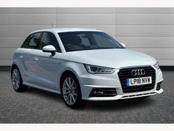White Used 2018 Audi A1 S-Line Hatchback | £14,895 (Fair price)