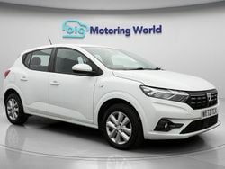White Used 2022 Dacia Sandero Comfort Hatchback | £9,800 (Good price)