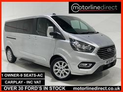 Silver Used 2020 Ford Tourneo Custom Titanium Van | £20,975 (Good price)